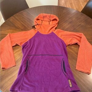 Orange and Purple Melanzana Sweater